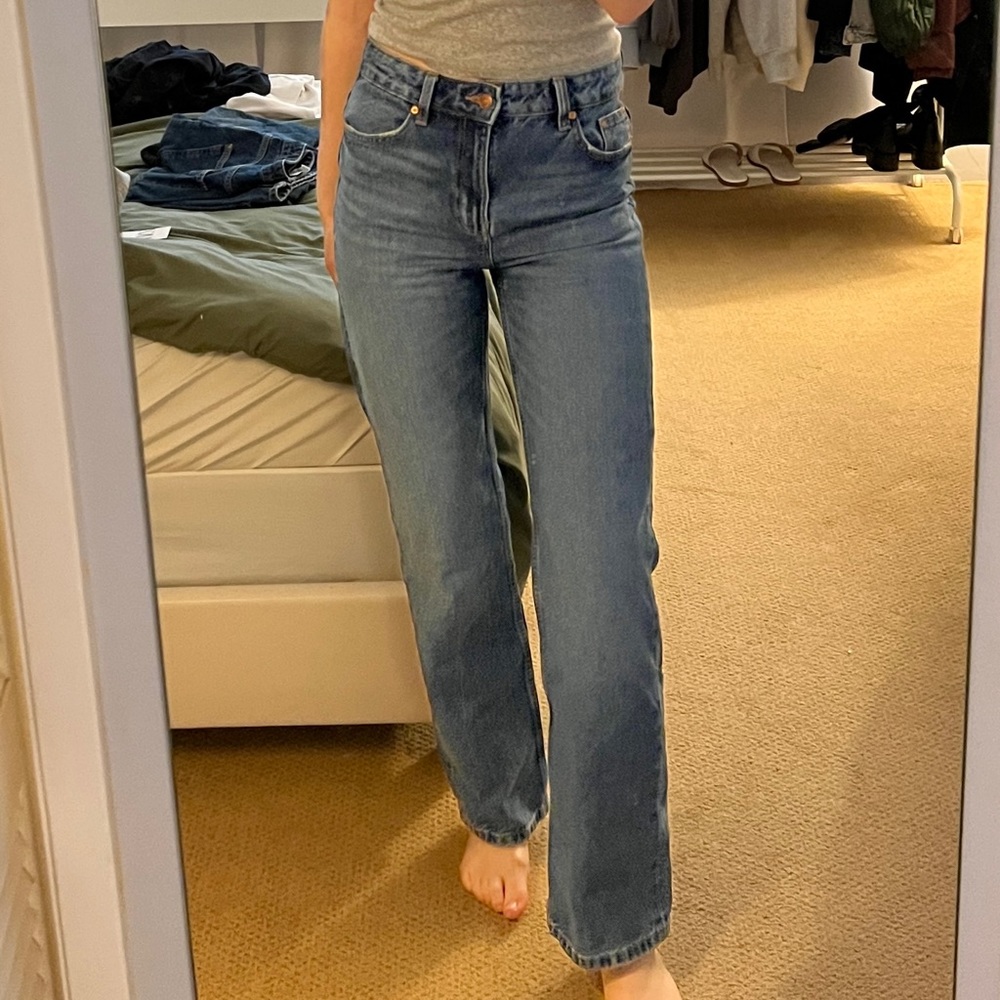 🟥SOLD🟥 Dark Wash Straight Leg Jeans
